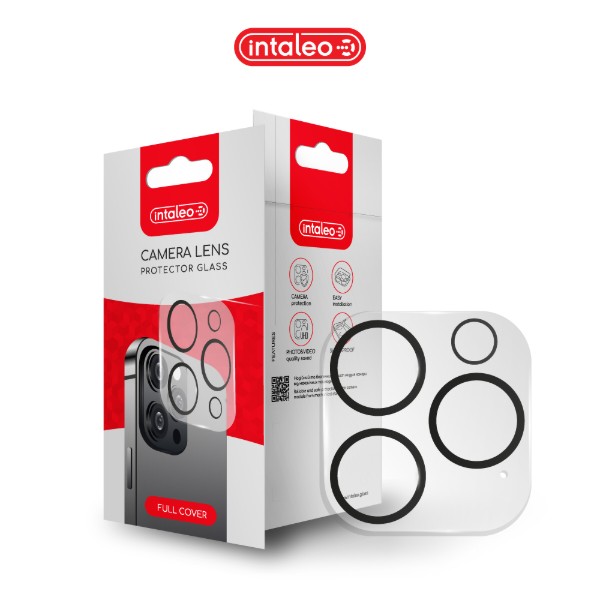 Фото - Защитное стекло для смартфона Intaleo Camera Lens for Apple iPhone 14 Pro/14 Pro Max Black (1283126576836)