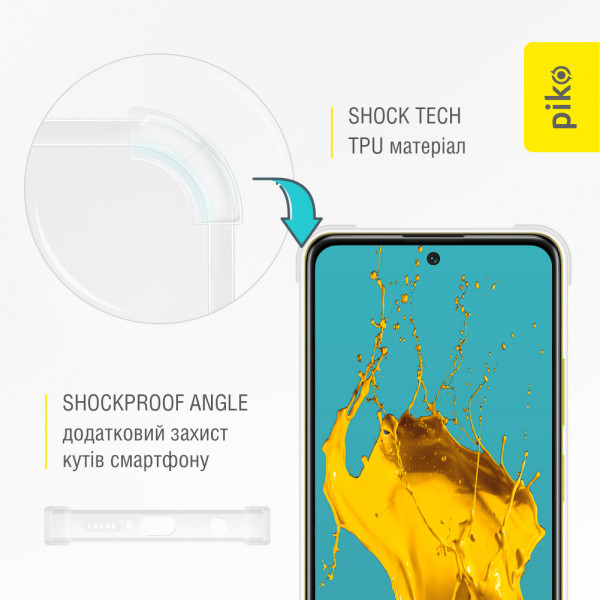 Фото - Чохол для смартфону Piko Shockproof for Xiaomi Poco M4 Pro 5G (1283126587757)