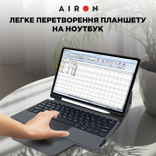 Фото - Чехол для планшета AIRON Premium for iPad 10.9 10Gen 2022 10.9 с интегрированной клавиатурой (4822352781095)