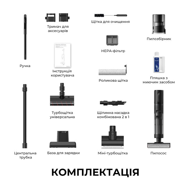 Фото - Уцінка - Пилосос ручний миючий Dreame Wet and Dry Vacuum H12 Dual