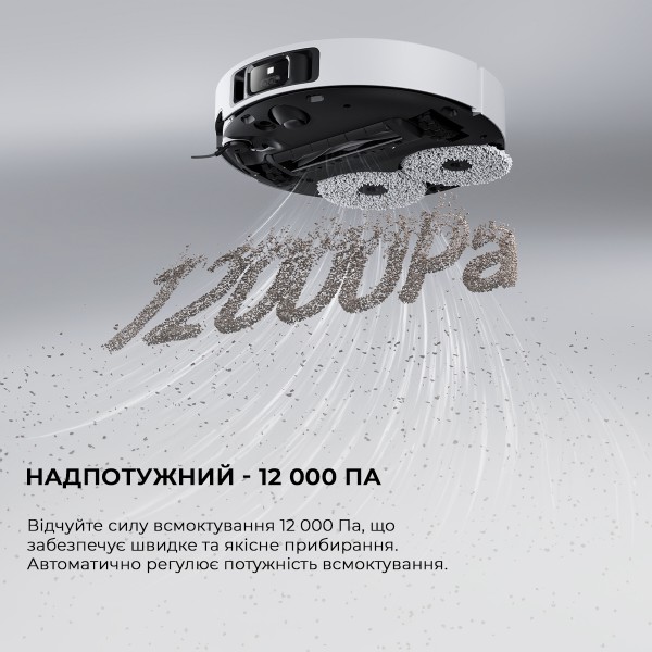 Фото - Робот-пылесос моющий Dreame Bot X40 Ultra Complete White (RLX63CE-2-Wh)