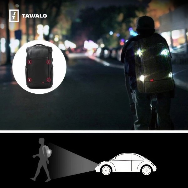 Фото - Рюкзак для ноутбуку Tavialo Smart TB20 20 л Black (TB20-124BL)