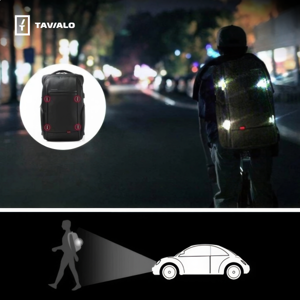 Фото - Рюкзак для ноутбуку Tavialo Smart TB20 20 л Black (TB20-124BL)