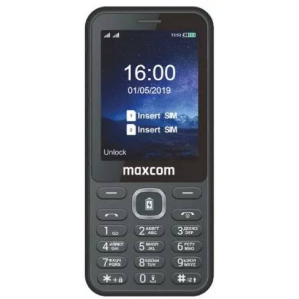 Фото - Мобільний телефон Maxcom MM814 Type-C Black