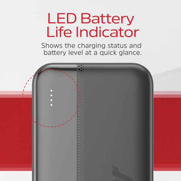 Фото - Батарея мобильная Energizer 10000mAh 15W Black (UE10050CC)