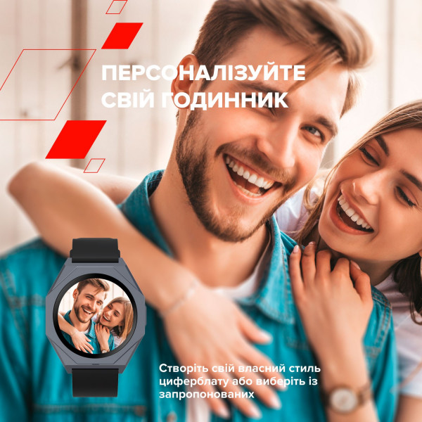 Фото - Смарт-часы Canyon Otto SW-86 Black (CNS-SW86BB)