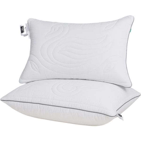 Фото - Подушка стандартная MirSon №508 Marzello Collection EcoSoft средняя 50x70 см (2200012228692)