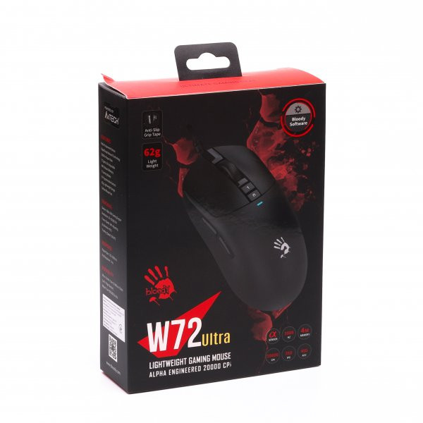 Фото - Мышь проводная игровая Bloody W72 Ultra Black