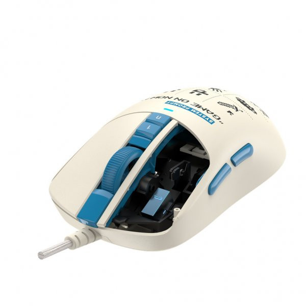 Фото - Мышь проводная игровая Bloody W72 Ultra Pixels Blue