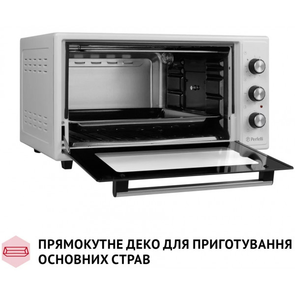 Фото - Печь электрическая Perfelli MIRAGE 48 WHITE