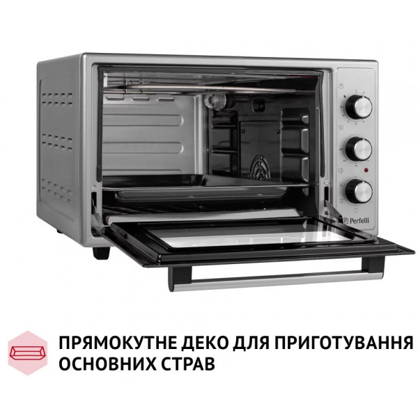 Фото - Печь электрическая Perfelli TRIMO 37 GREY
