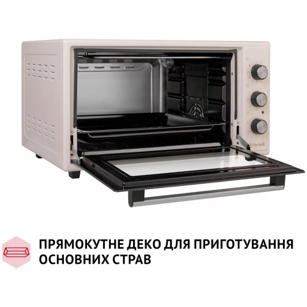Фото - Піч електрична Perfelli TRIMO 48 IVORY