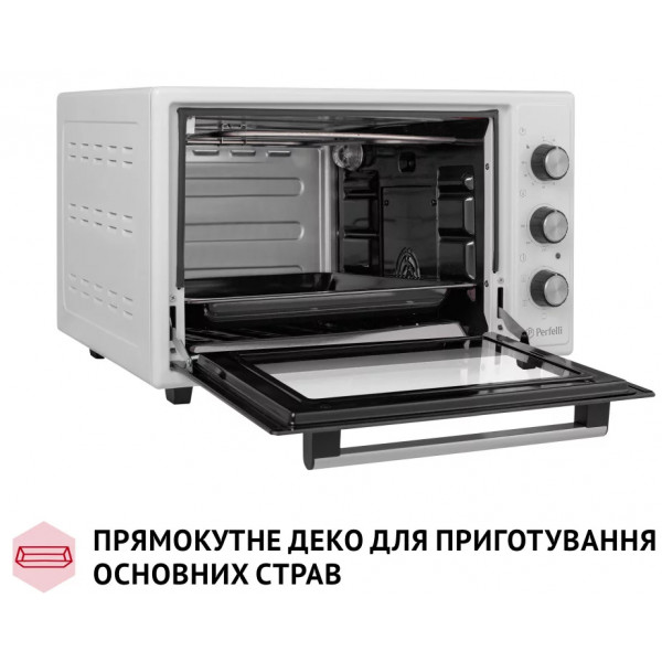 Фото - Піч електрична Perfelli TRIMO 37 WHITE