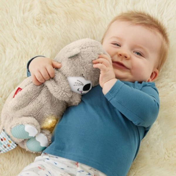 Фото - Нічник дитячий Fisher-Price М'яка іграшка Казкові сни видрьонка (FXC66)
