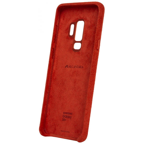 Фото - Чохол для смартфону Samsung Alcantara Red  for S9+ (EF-XG965AREGRU)
