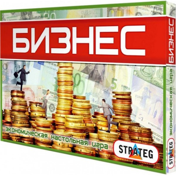 Фото - Настільна гра стратегічна (8+) Strateg Бізнес, рус (362)