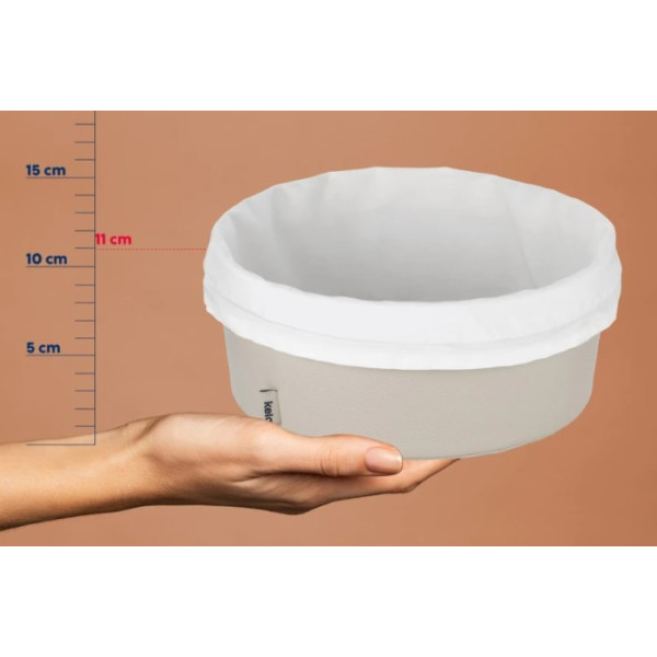 Фото - Хлібниця Kela Grana 28х11 см сріблясто-сіра (12546)