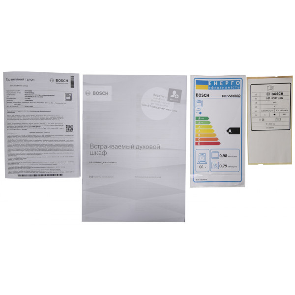 Фото - Духовой шкаф Bosch HBJ558YB0Q