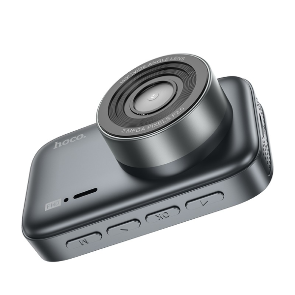 Фото - Відеореєстратор HOCO DV6 Driving recorder with 3'' display (with rear camera) (6942007619745)