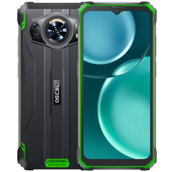 Фото - Смартфон Oscal S80 6/128GB Green Фото - Смартфон Oscal S80 6/128GB Green