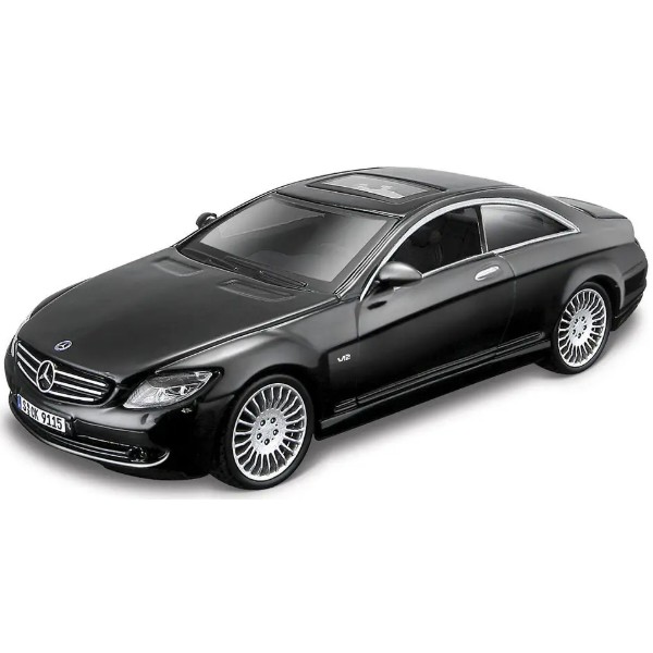 Фото - Коллекционная машинка 1:32 Bburago Mercedes-Benz CL-550 (белый, черный, 1:32) (18-43032)