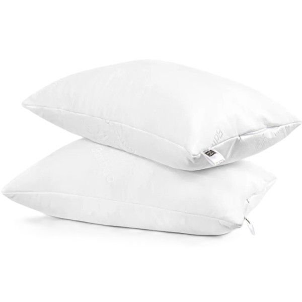 Фото - Подушка стандартна MirSon антиалергенна №742 Julia Ecosilk м'яка 50х70 см (2200001485396)