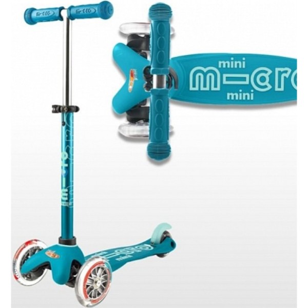 Фото - Трёхколёсный самокат Micro Mini Deluxe Aqua (MMD001)