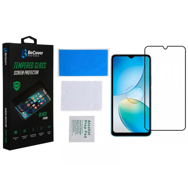 Фото - Захисне скло для смартфону BeCover for Infinix Hot 20i (X665E) Black (708544)