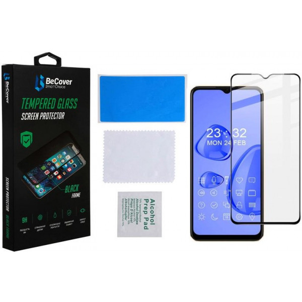 Фото - Захисне скло для смартфону BeCover for Oppo A57s Black (708550)