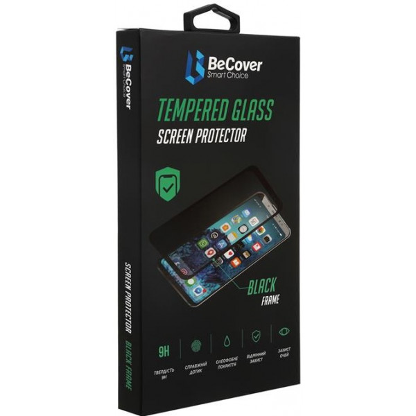 Фото - Захисне скло для смартфону BeCover for Oppo A57s Black (708550)