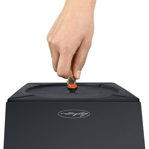 Фото - Розумний квітковий вазон Lechuza 40/75 Кубіко Сірий (13158)