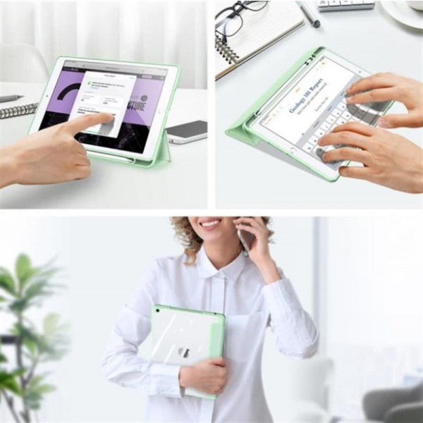 Фото - Чехол для планшета BeCover Soft Edge for Lenovo Tab M10 Plus TB-125F (3rd Gen) 10.61" Green (708333)