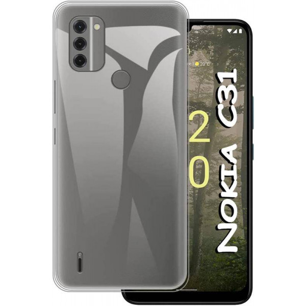 Фото - Чохол для смартфону BeCover for Nokia C31 Transparancy (708649)