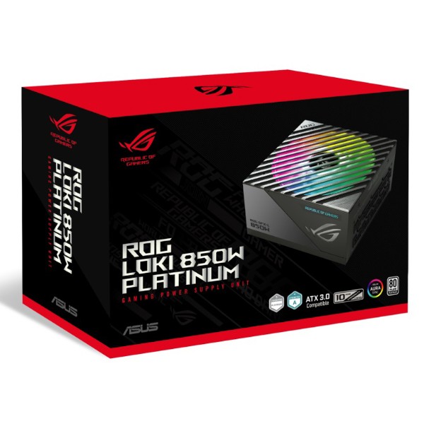 Фото - Блок питания для ПК Asus ROG-LOKI-850P-SFX-L-GAMING PCIE5 850W Platinum (90YE00N3-B0NA00)