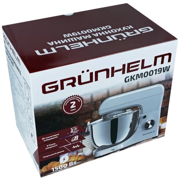 Фото - Кухонна машина Grunhelm GKM0019W
