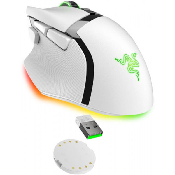 Фото - Миша бездротова ігрова Razer Basilisk V3 Pro WL White (RZ01-04620200-R3G1)