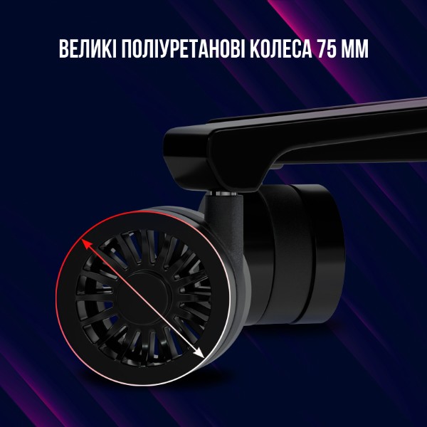 Фото - Кресло для геймеров Lorgar Base 311 Black Red (LRG-CHR311BR)