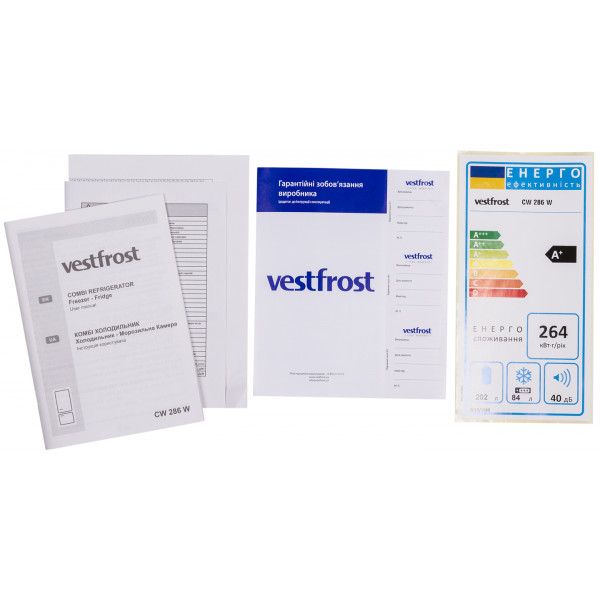Фото - Холодильник Vestfrost CW286W