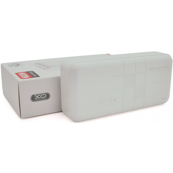 Фото - Батарея мобільна XO 30000 mAh PD20W+QC22.5W White (PR189)