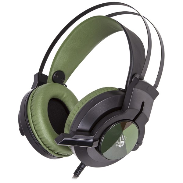 Фото - Гарнітура дротова ігрова Bloody J437 (Army Green)