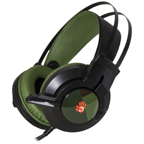 Фото - Гарнітура дротова ігрова Bloody J437 (Army Green)
