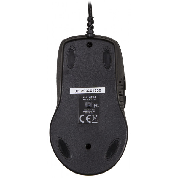 Фото - Мышь проводная игровая A4tech X-710BK Black USB + X7-200MP