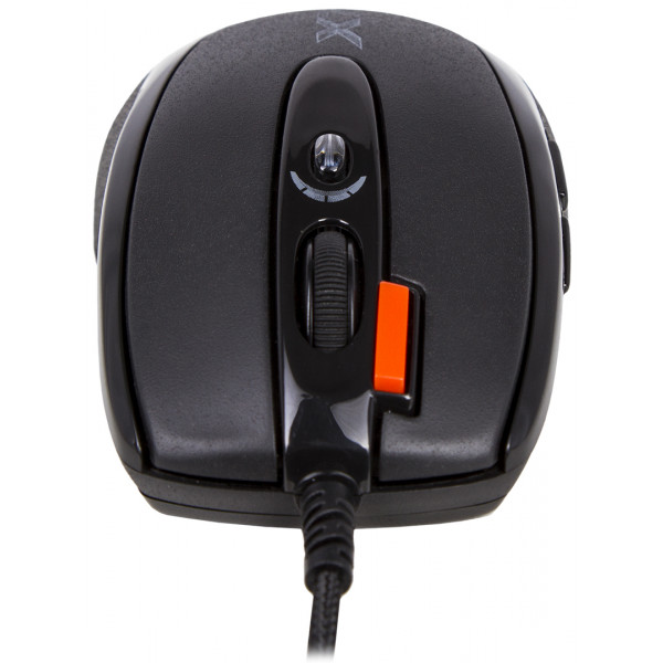 Фото - Мышь проводная игровая A4tech X-710BK Black USB + X7-200MP