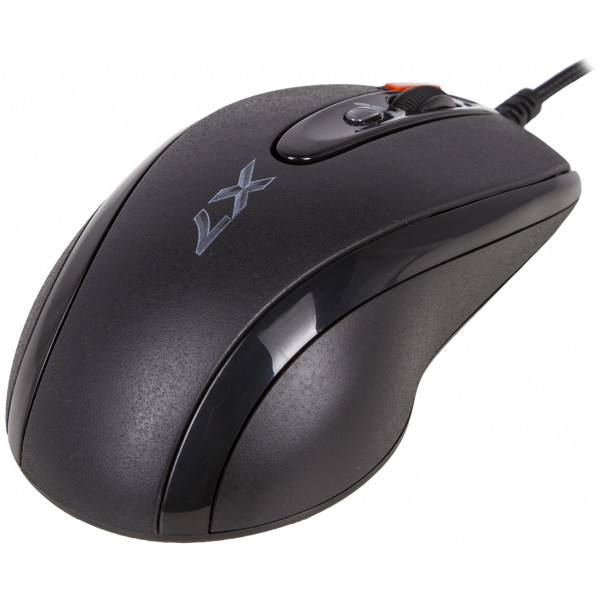 Фото - Мышь проводная игровая A4tech X-710BK Black USB + X7-200MP