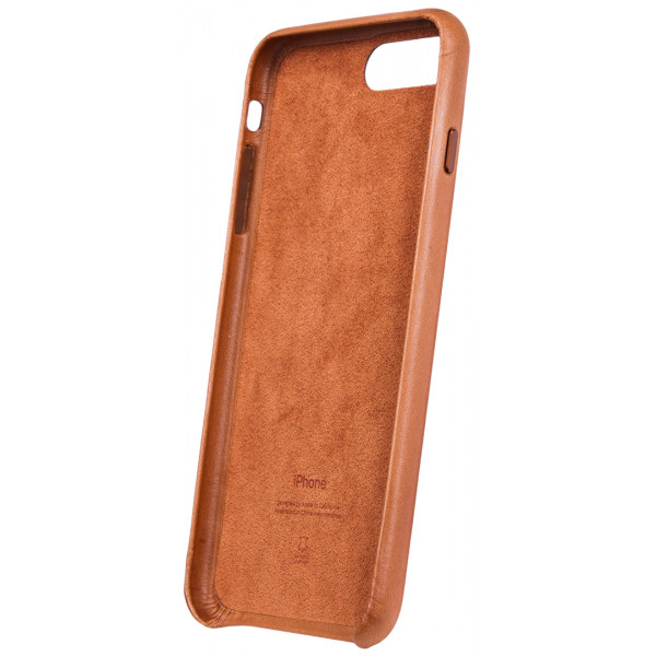 Фото - Чехол для смартфона Apple iPhone 8 Plus / 7 Plus Leather Case - Saddle Brown (MQHK2ZM/A)