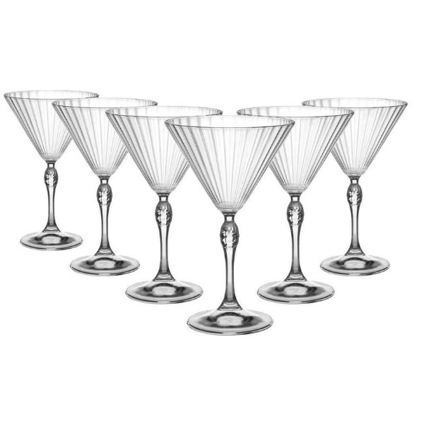 Фото - Набор бокалов Bormioli Rocco America '20s Martini  6x250 мл (122142BB9021990)