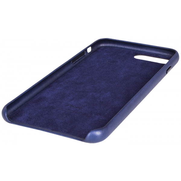 Фото - Чехол для смартфона Apple iPhone 8 Plus / 7 Plus Leather Case - Midnight Blue (MQHL2ZM/A)
