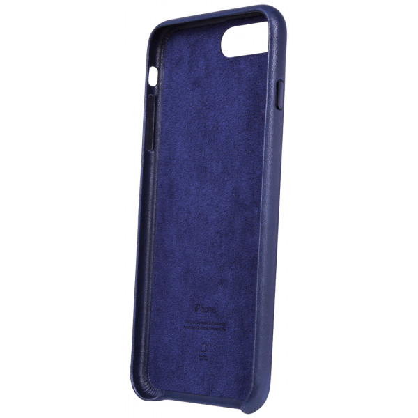 Фото - Чехол для смартфона Apple iPhone 8 Plus / 7 Plus Leather Case - Midnight Blue (MQHL2ZM/A)