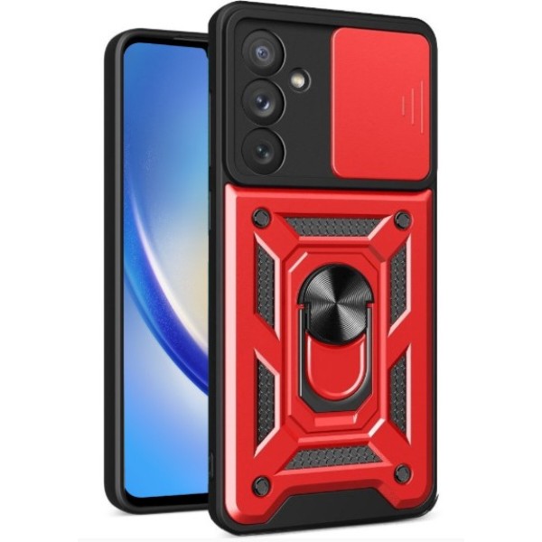 Фото - Чехол для смартфона BeCover Military for Samsung Galaxy A16 4G SM-A165/A16 5G SM-A166 Red (713071)