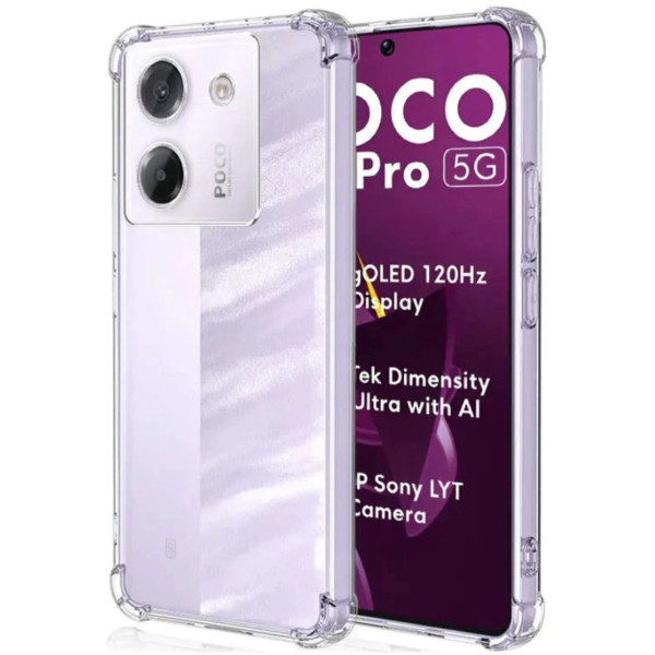 Фото - Чохол для смартфону BeCover Anti-Shock for Poco M7 Pro 5G Clear (713809) Фото - Чохол для смартфону BeCover Anti-Shock for Poco M7 Pro 5G Clear (713809)